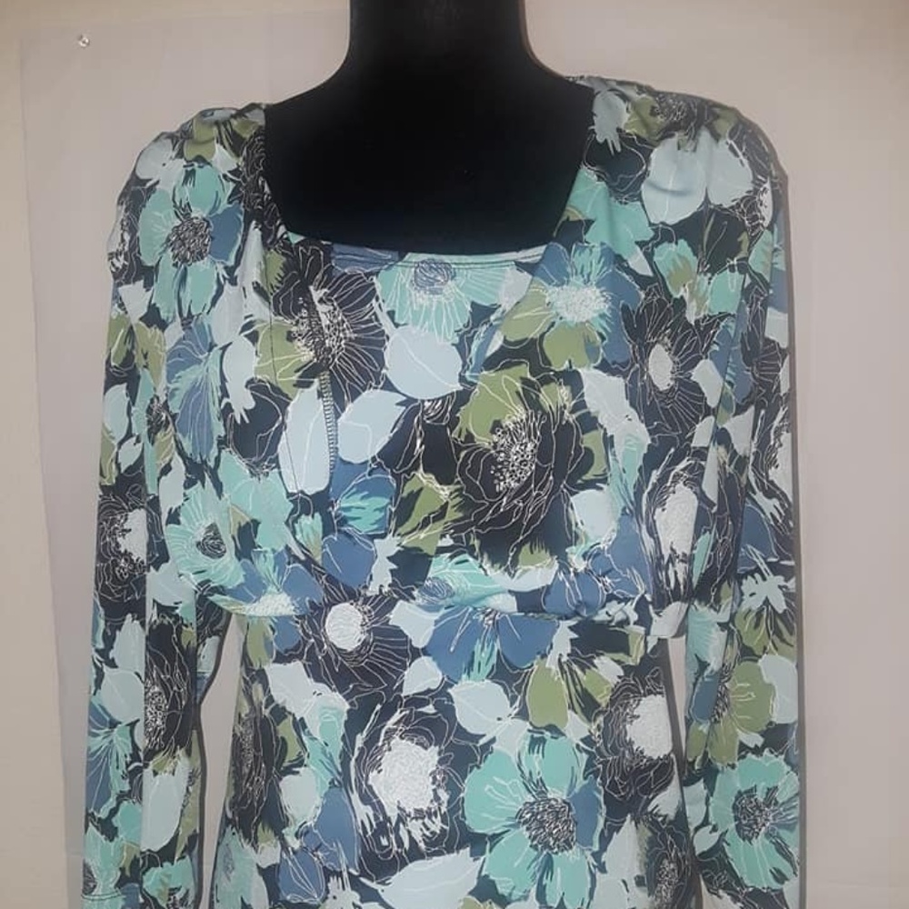 East 5th Hurl women Multicolor Green top blouse